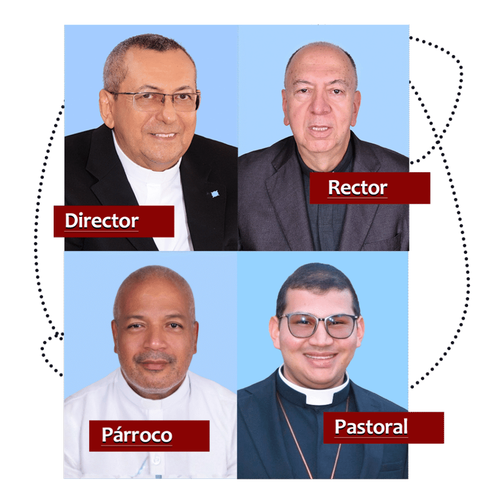 DIRECTOR, RECTOR, PARROCO Y PASTORAL SALESIANOS